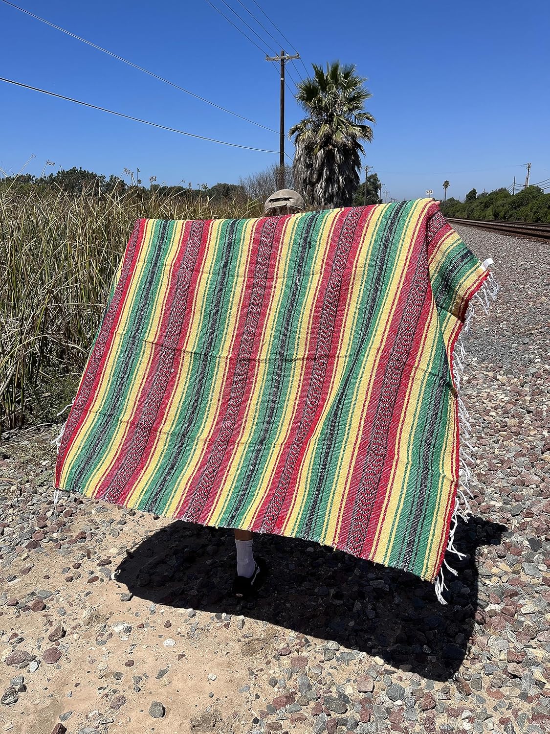 Rasta Mexican Falsa Yoga Blanket
