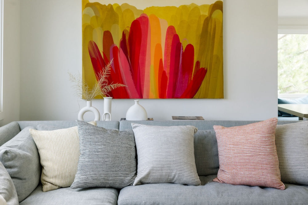 Akobo Handwoven Ethiopian Cotton Cushion