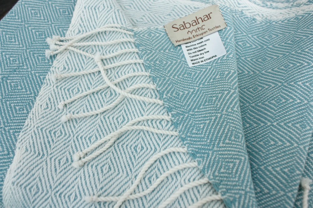 Almaz Handwoven Ethiopian Cotton Bath Towel