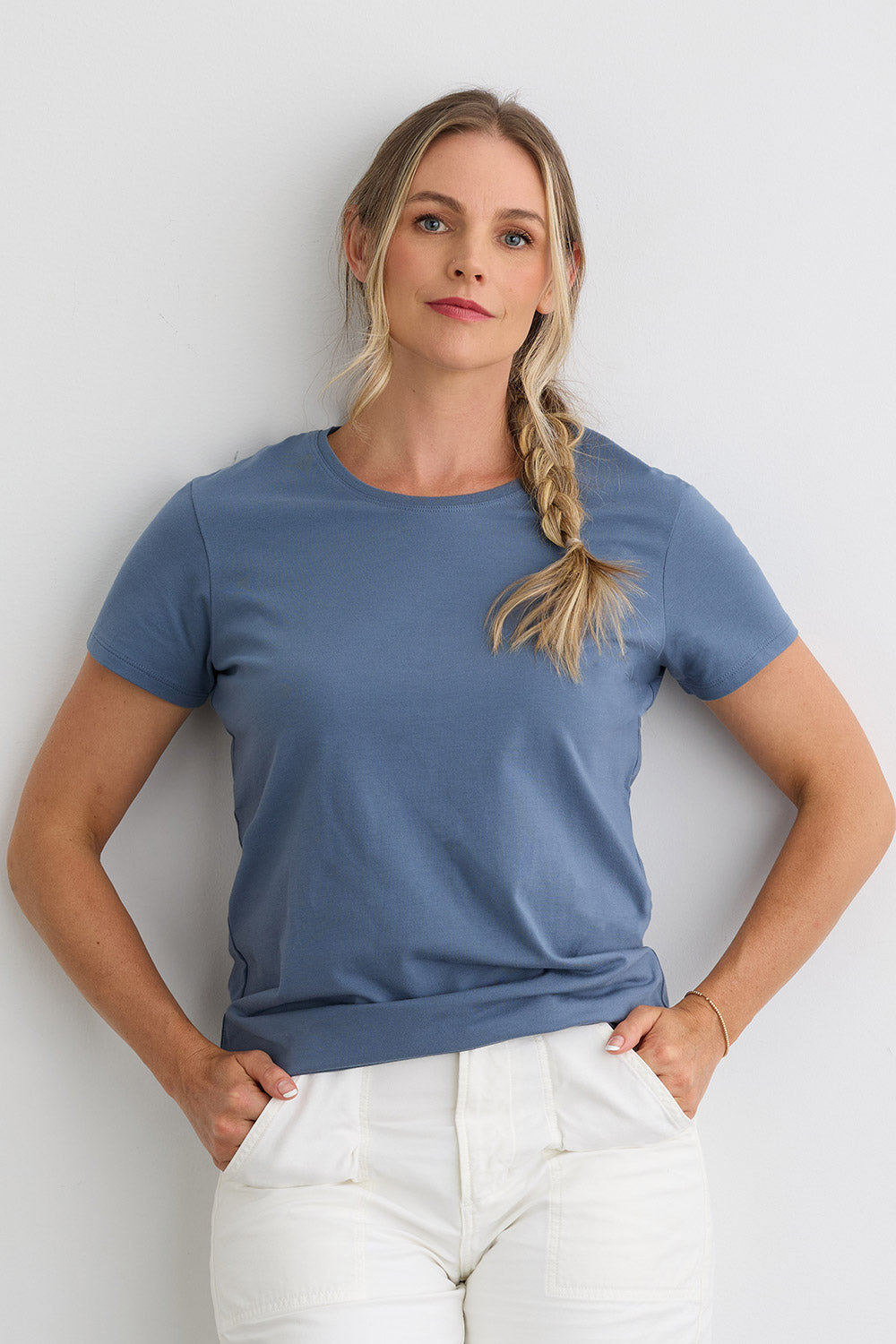 Women's Organic Cotton Relaxed Crew Neck T-shirt