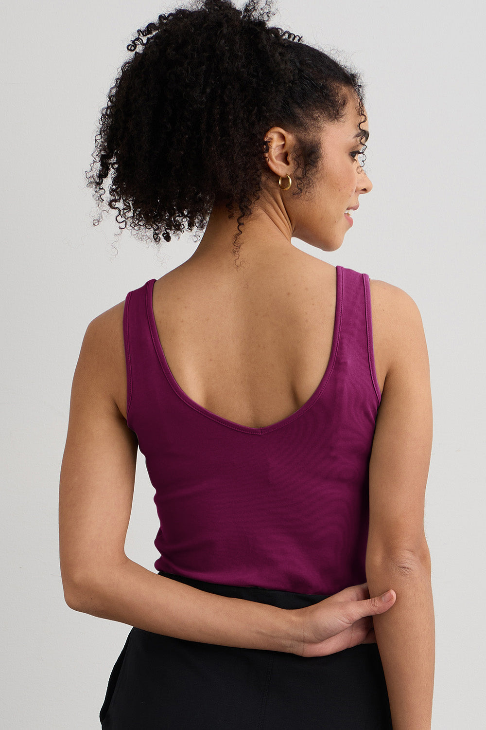 Women's Organic Cotton Reversible 2 in 1 Tank Top