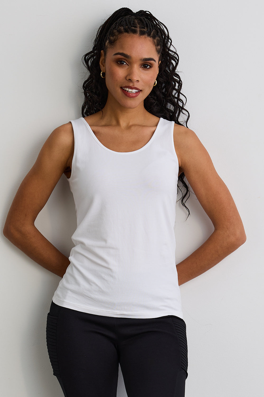 Women's Organic Cotton Reversible 2 in 1 Tank Top