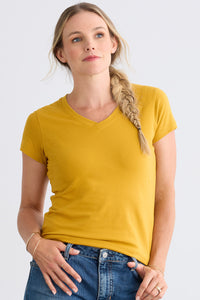 Women's Organic V-Neck T-shirt