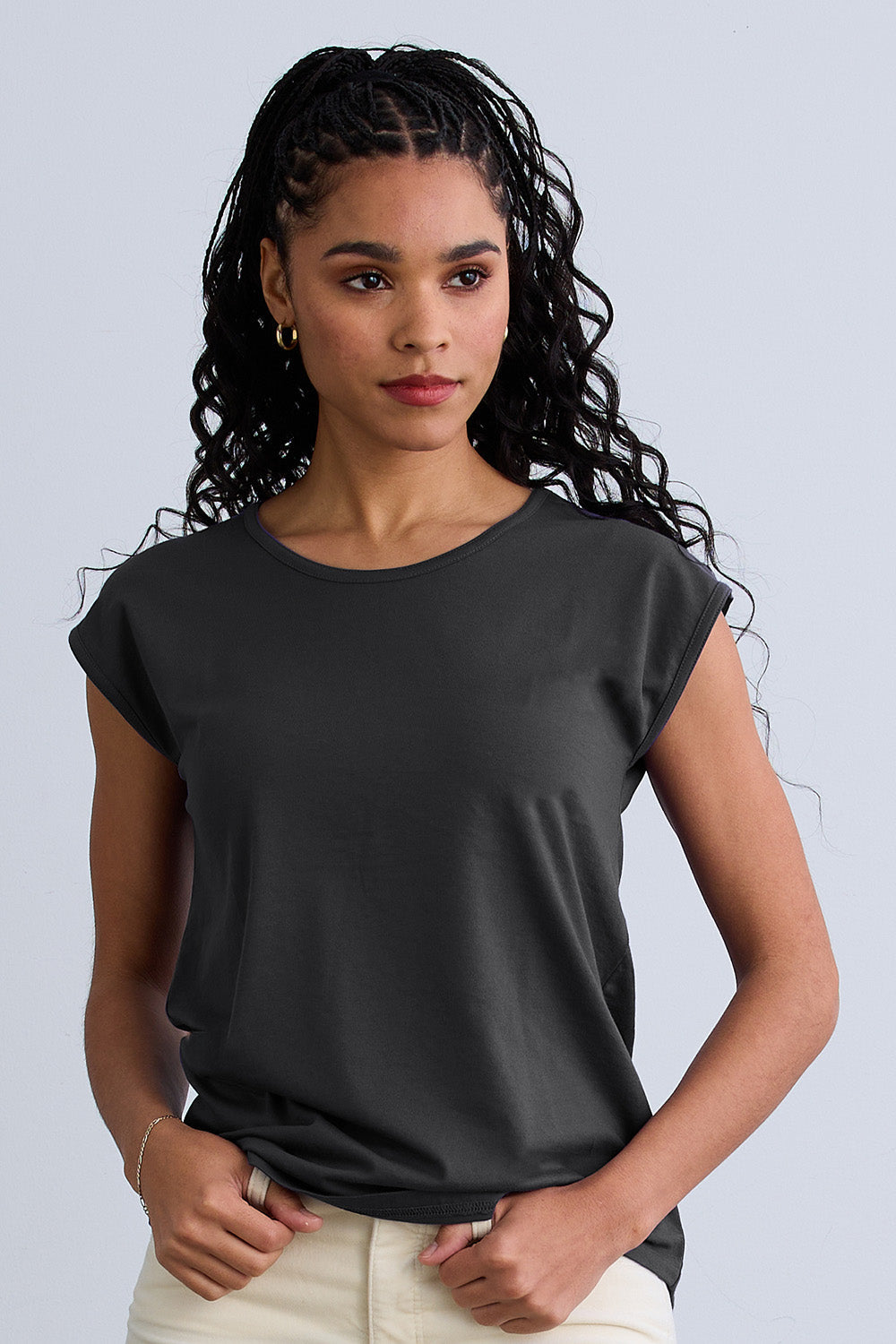 Women's Organic Cap Sleeve Easy Tee