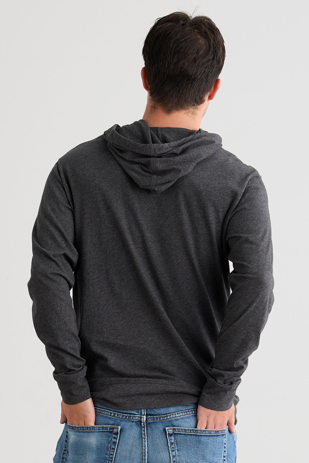 Unisex 100% Organic Cotton Lightweight Pullover Hoodie