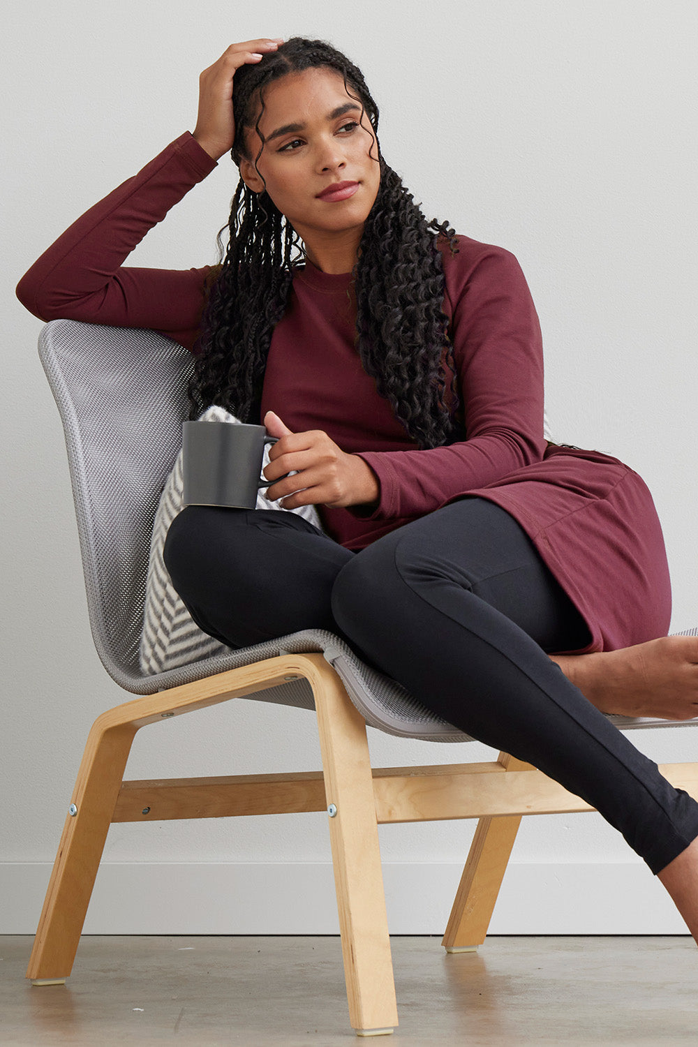 Women's Organic French Terry Sweatshirt Dress