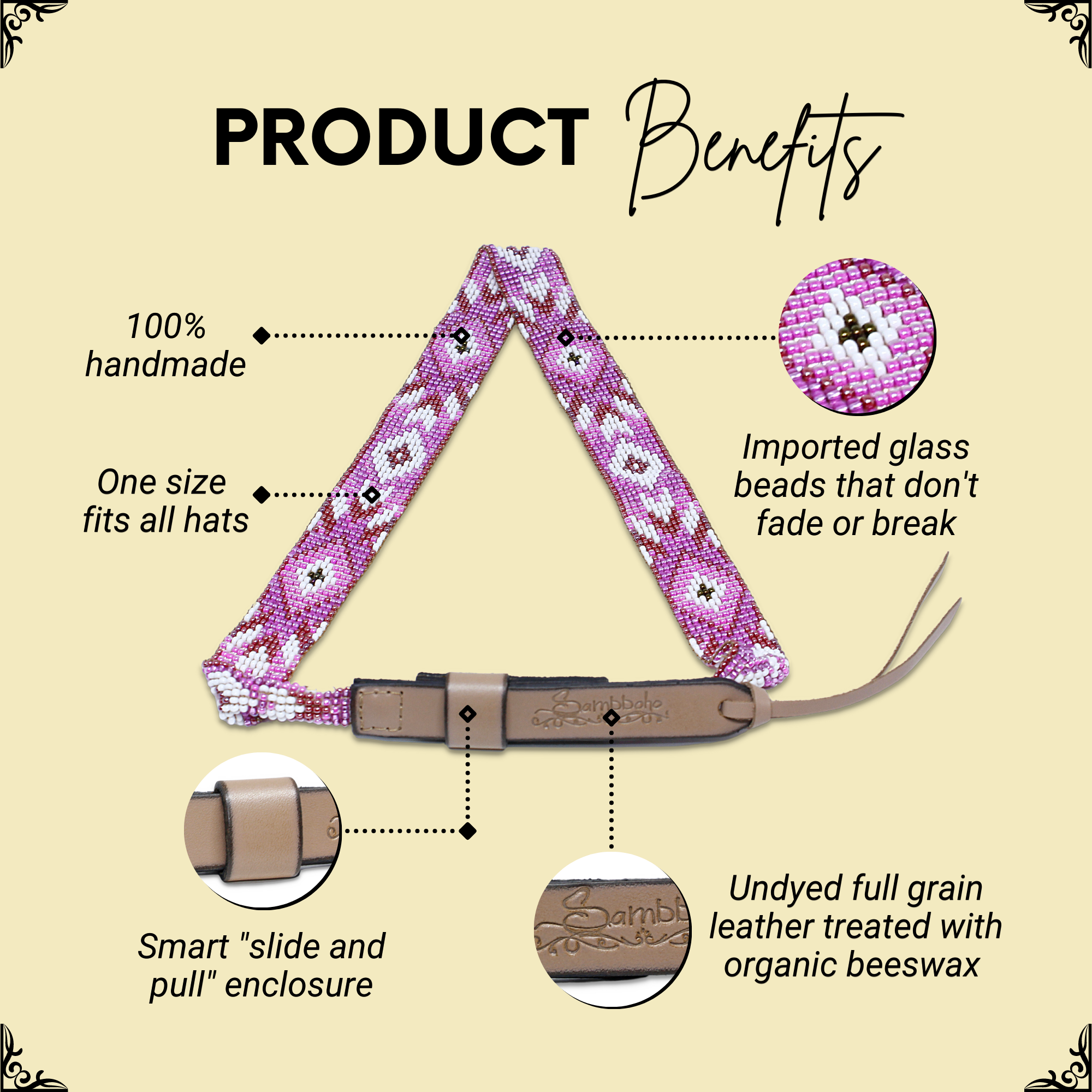 Melrose Sambboho Hatband