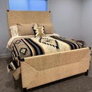 Brown Wool Mexican Blanket