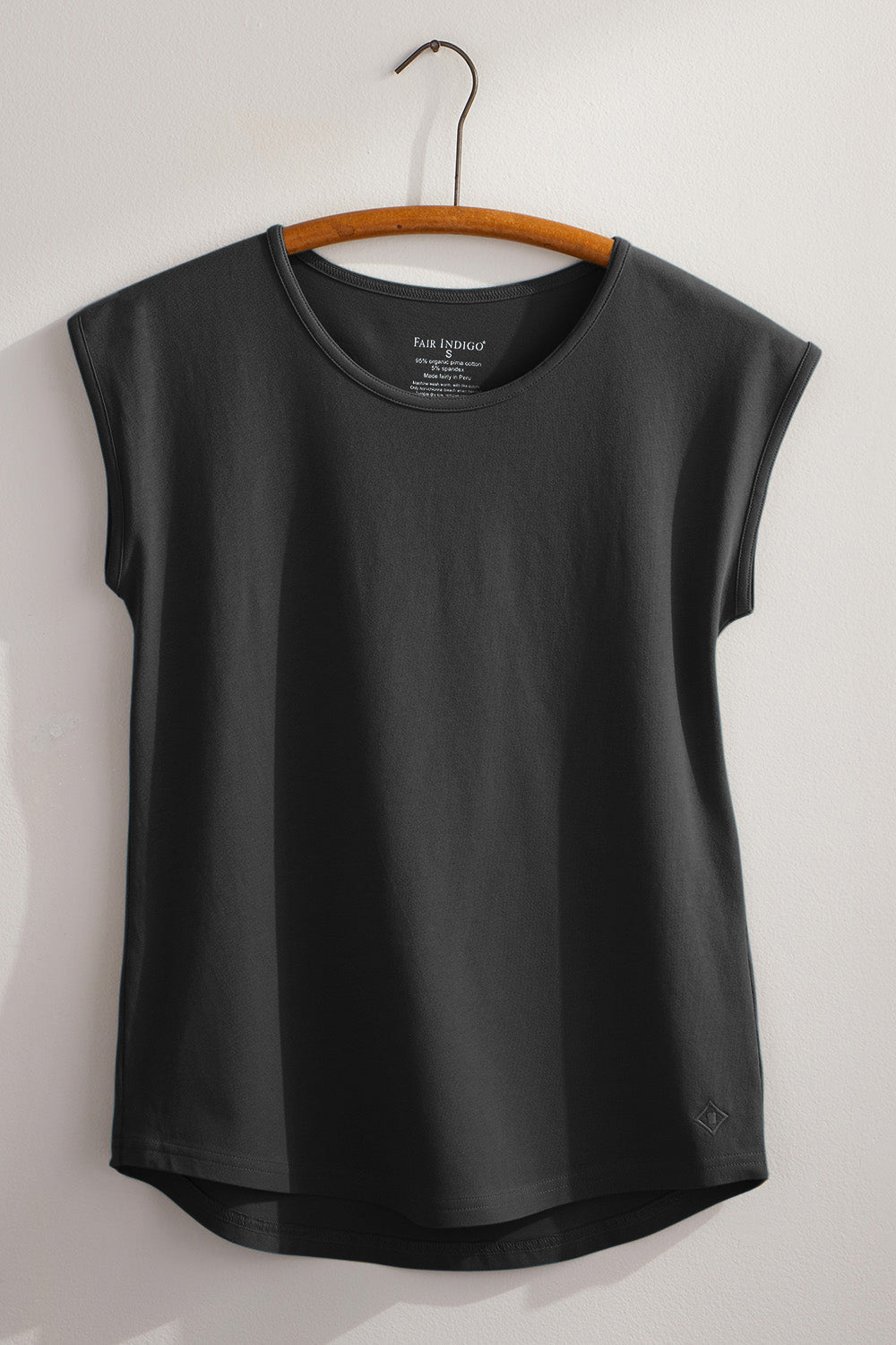 Women's Organic Cotton Cap Sleeve Easy Tee
