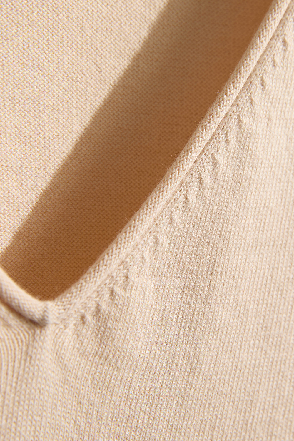 Women's Organic Cotton Relaxed V-Neck Sweater