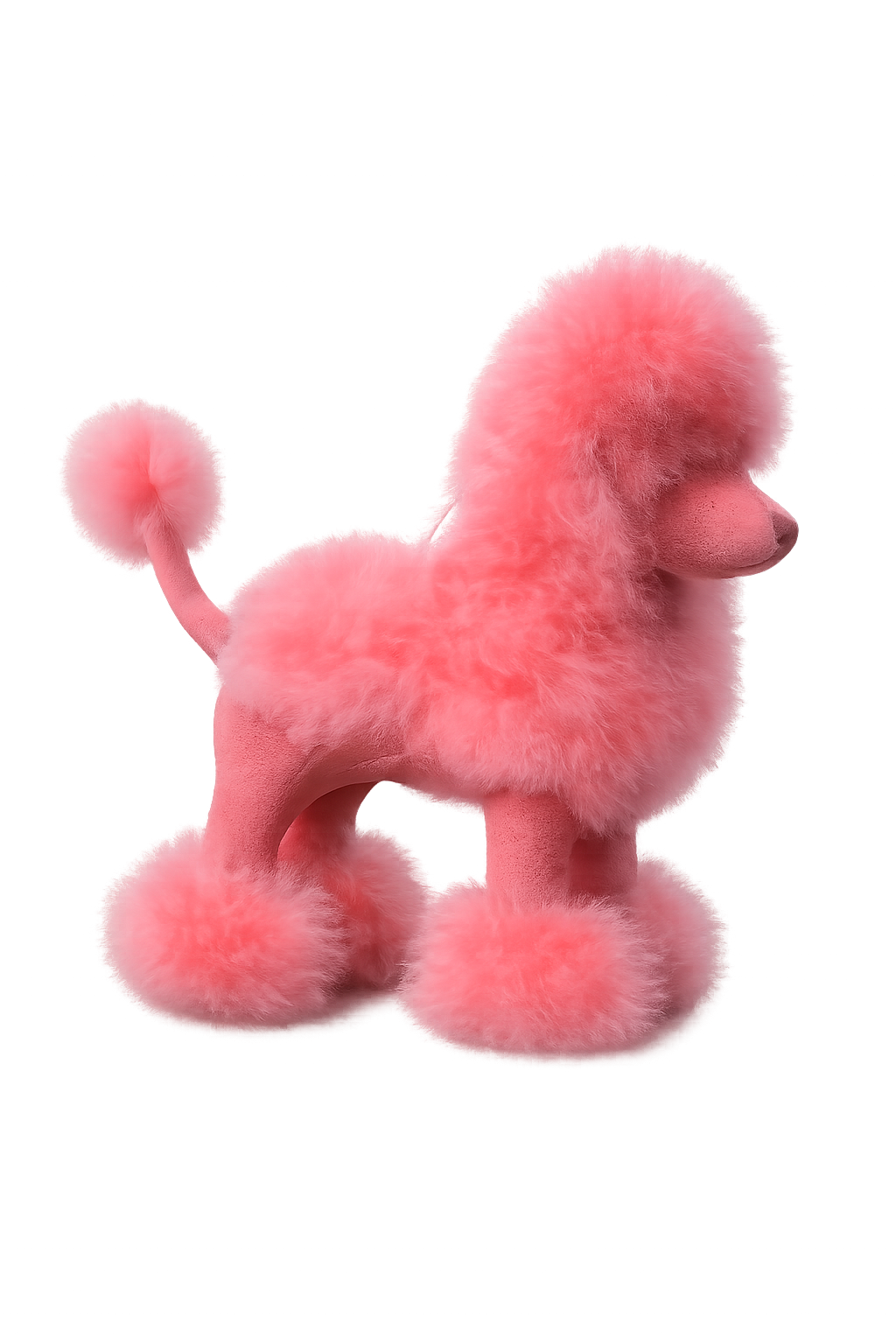Alpaca Fur Plush - 12" Poodle