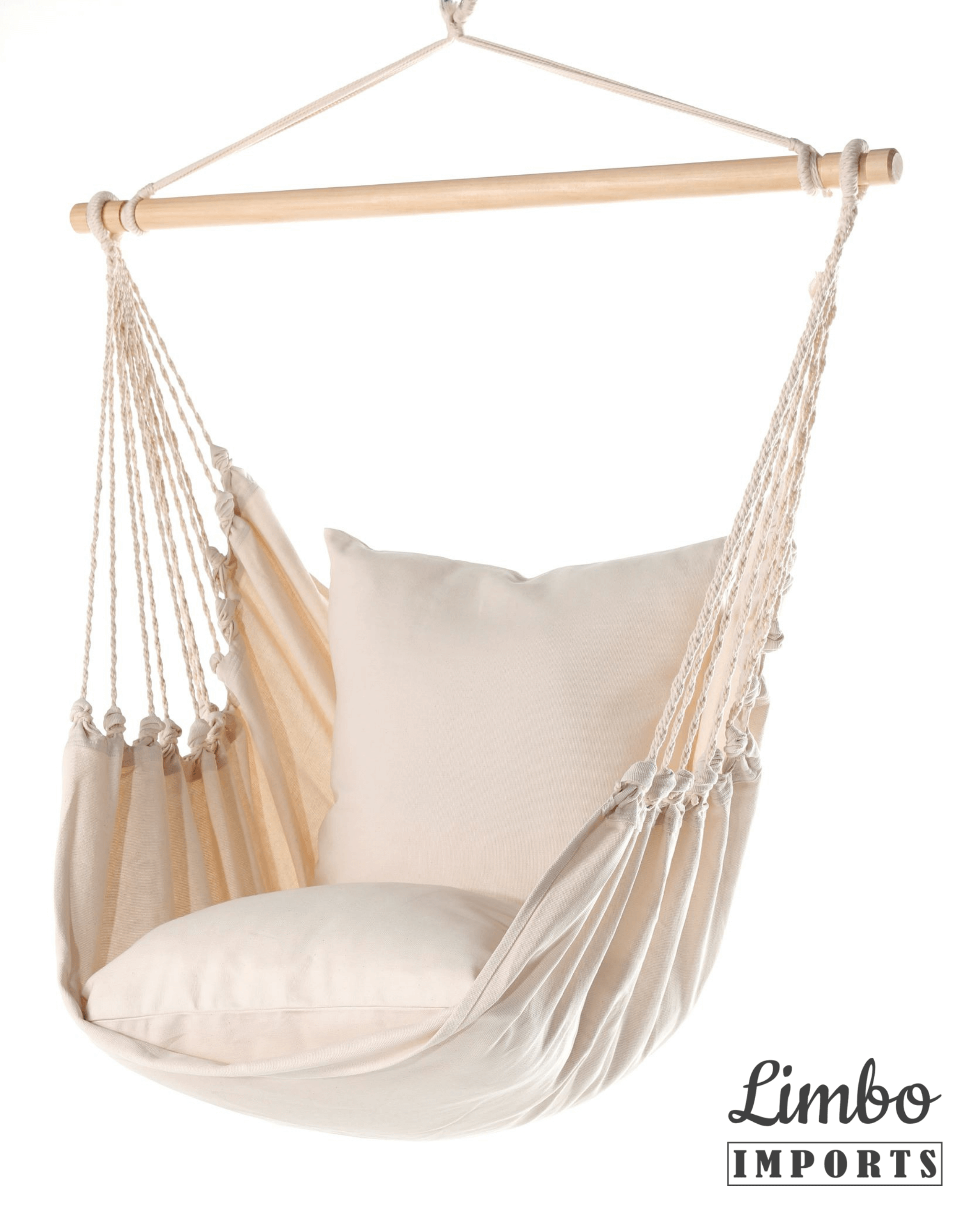 Classic White Hammock Chair Swing