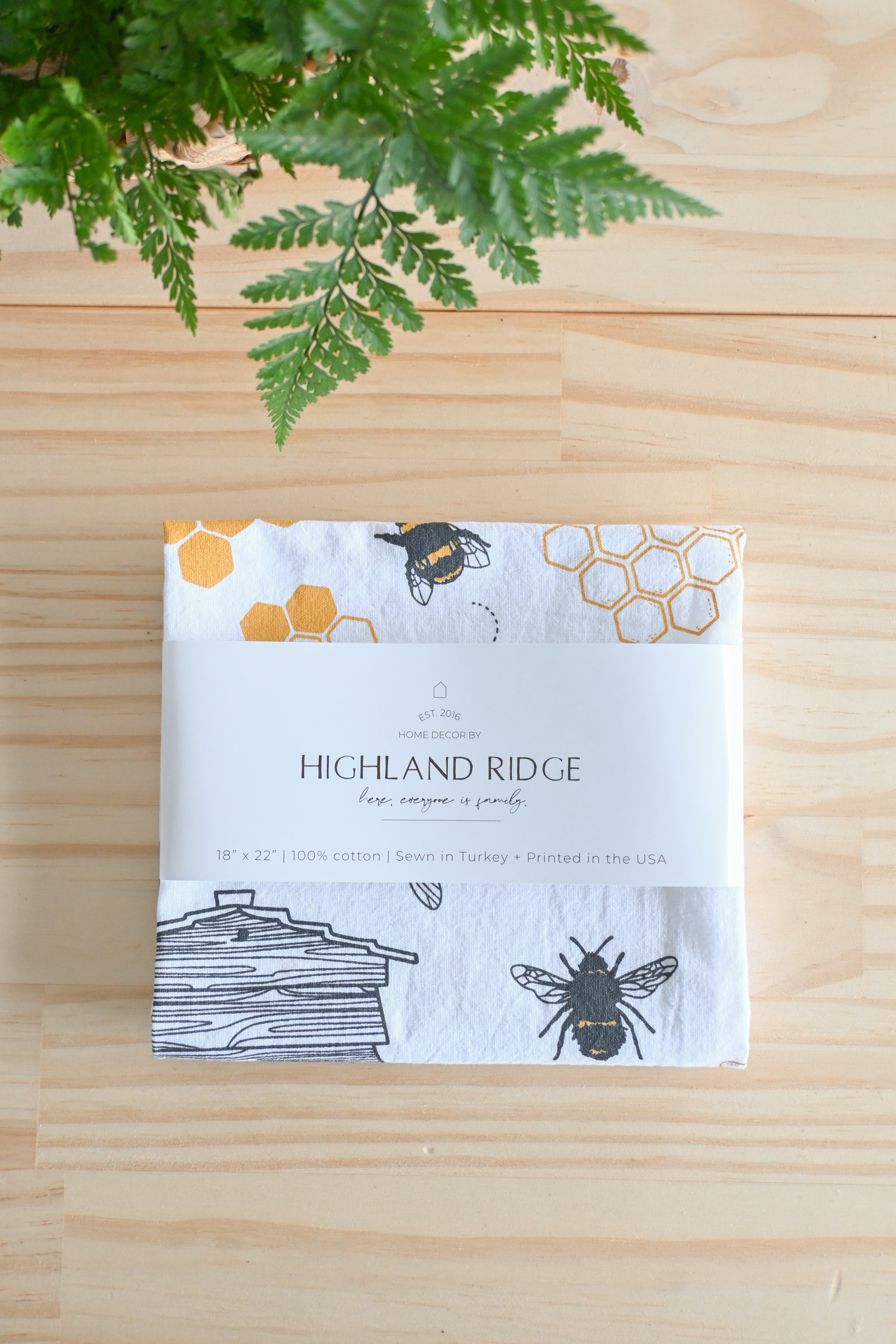 Bee Tea Towel