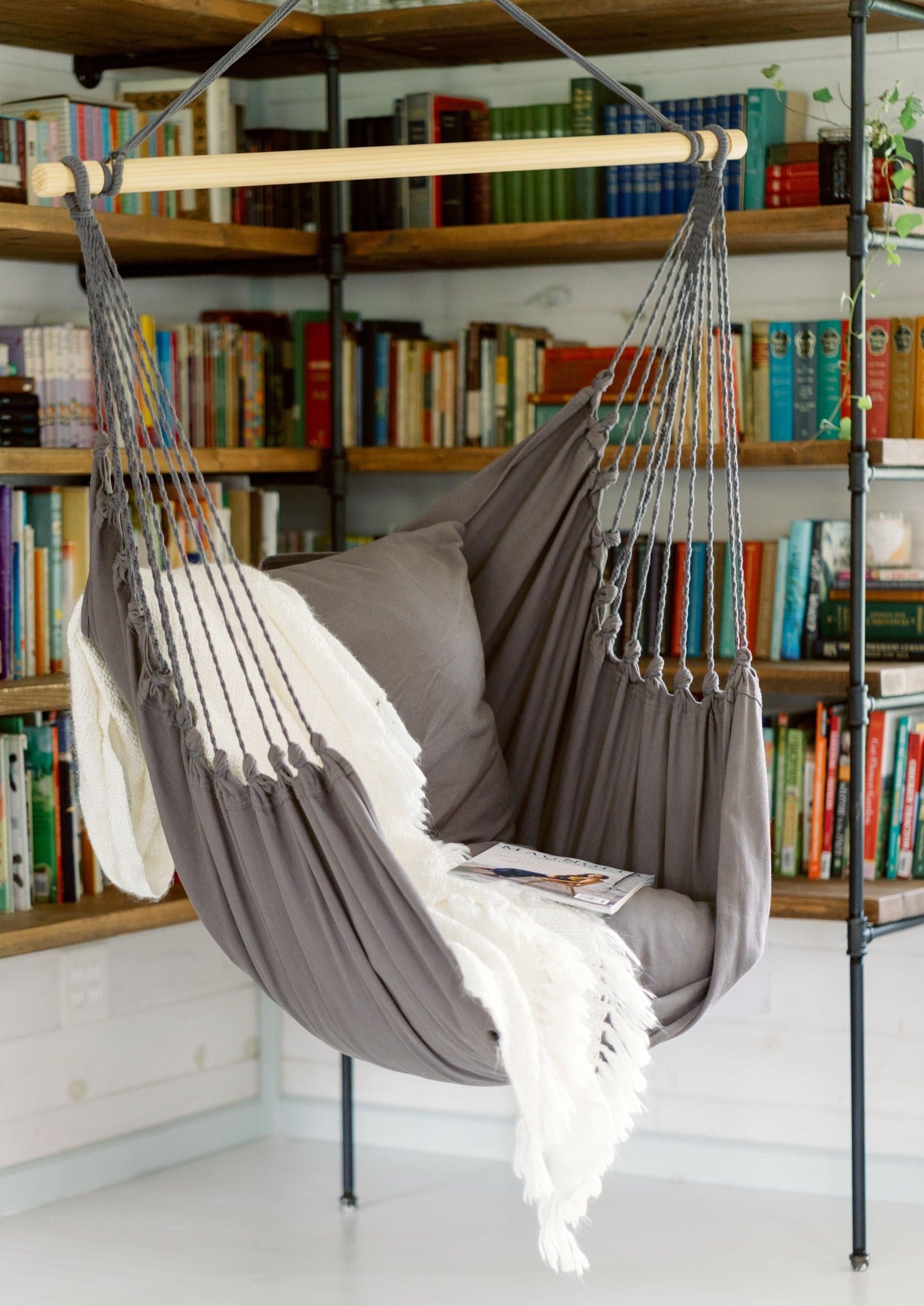 Gray Hammock Chair Swing | CLASSIC GRAY