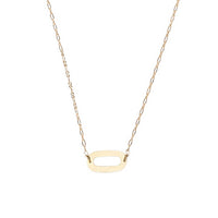 Hammered Circle Necklace