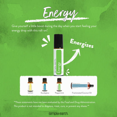 Essential Oil Roll On | Energy