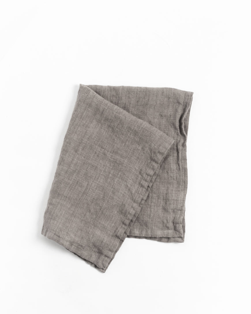 Stone Washed Linen Tea Towel