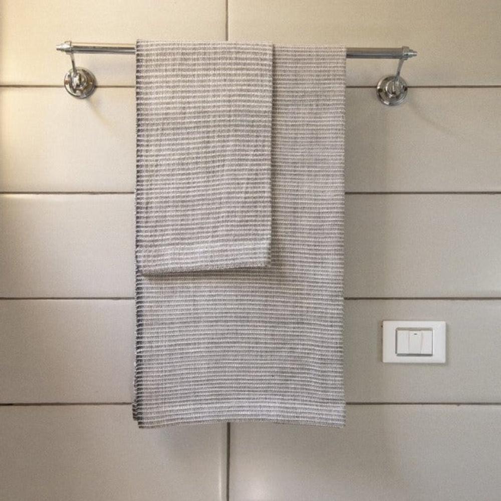 Zarima Hand Woven Ethiopian Cotton Waffle Bath Towel