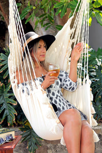 Junior Boho Indoor Hammock Chair With Tassels | LOLITA Jr.
