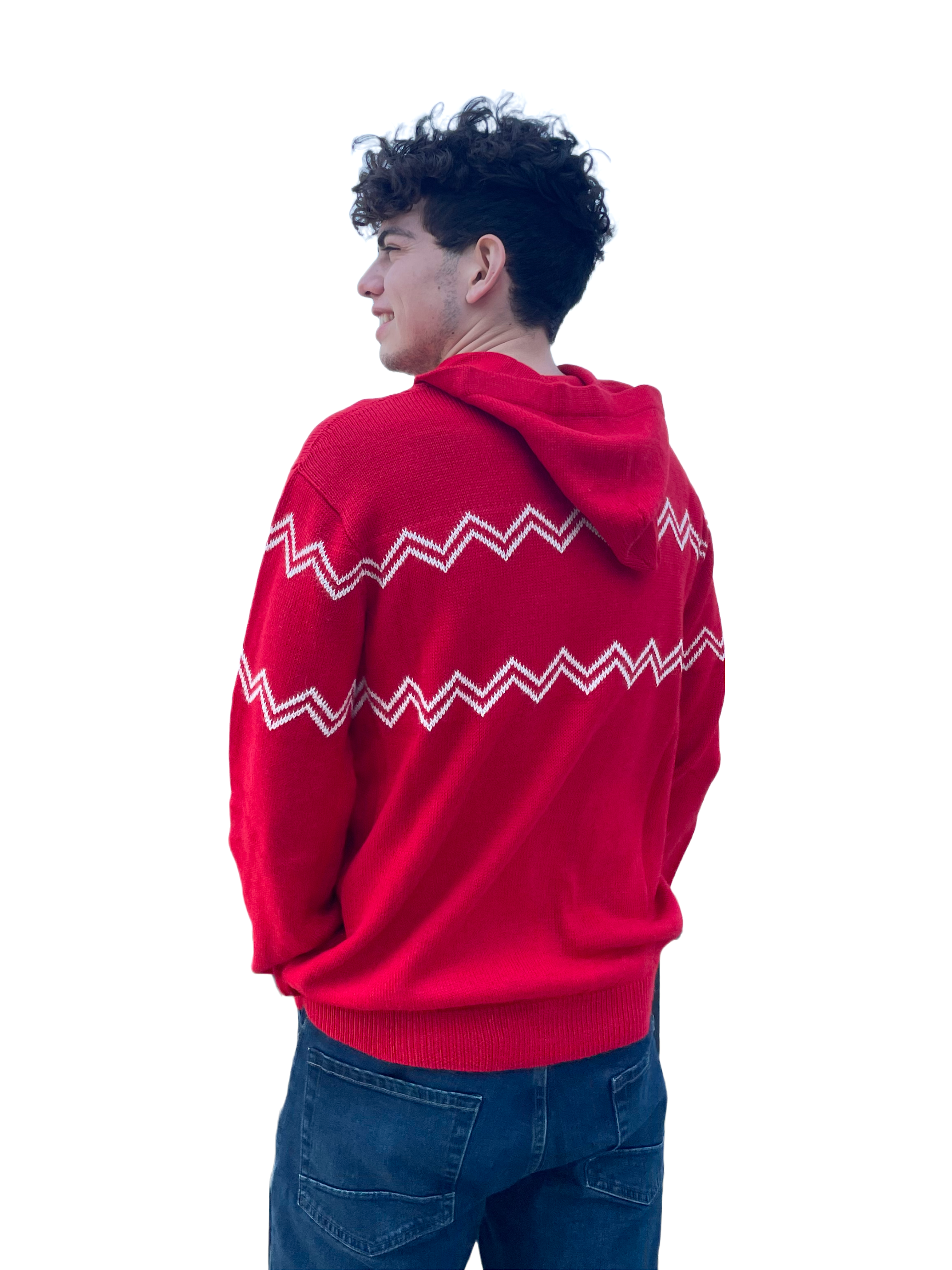 Wisconsin Alpaca Hoodie - Red
