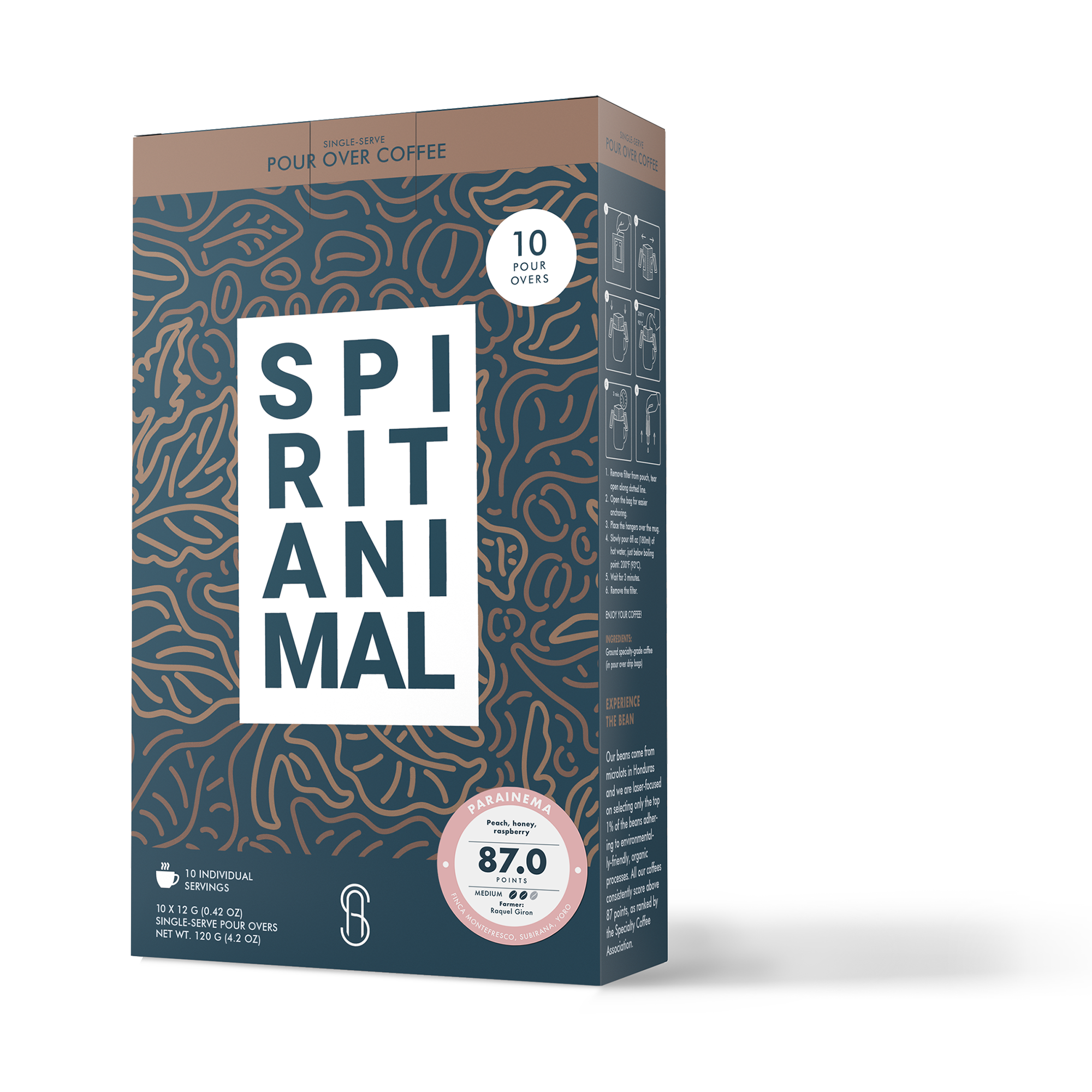 Single-Use Pour-Over Drip Bags - Parainema (Box of 10 Bags)