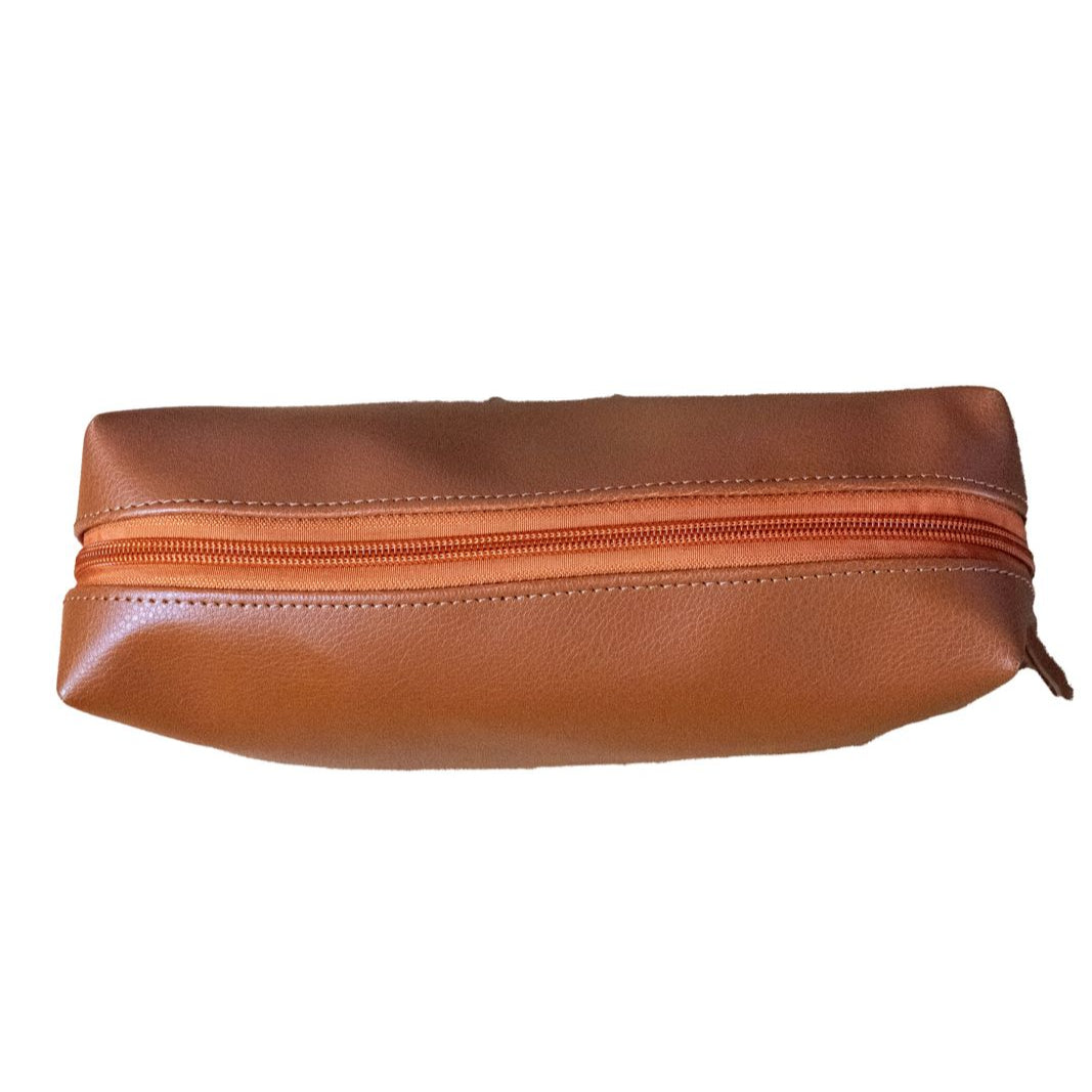 Dunia Tatreez Toiletry Kit - Brown