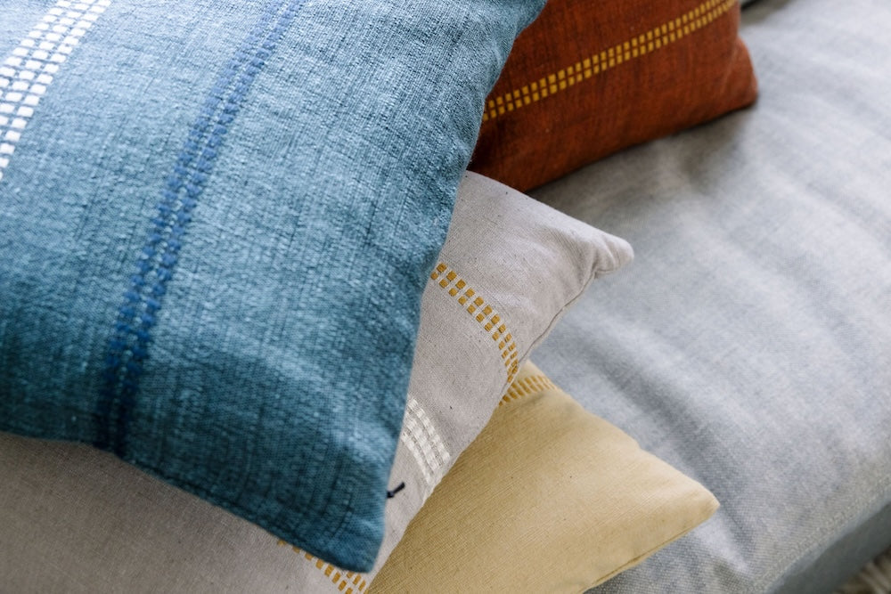 Zenach Handwoven Ethiopian Cotton Cushion