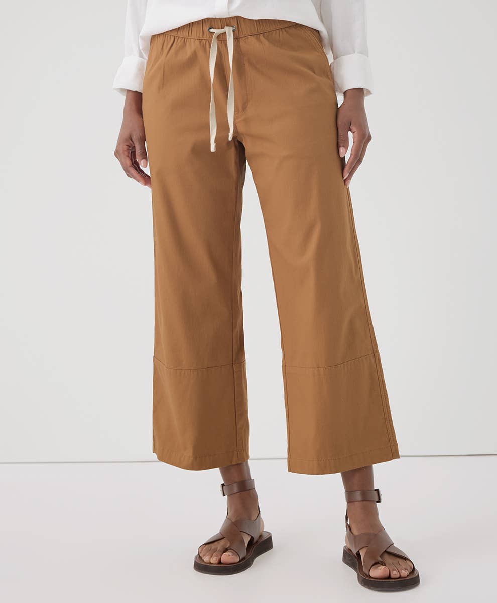 Women's Daily Twill Crop Pant