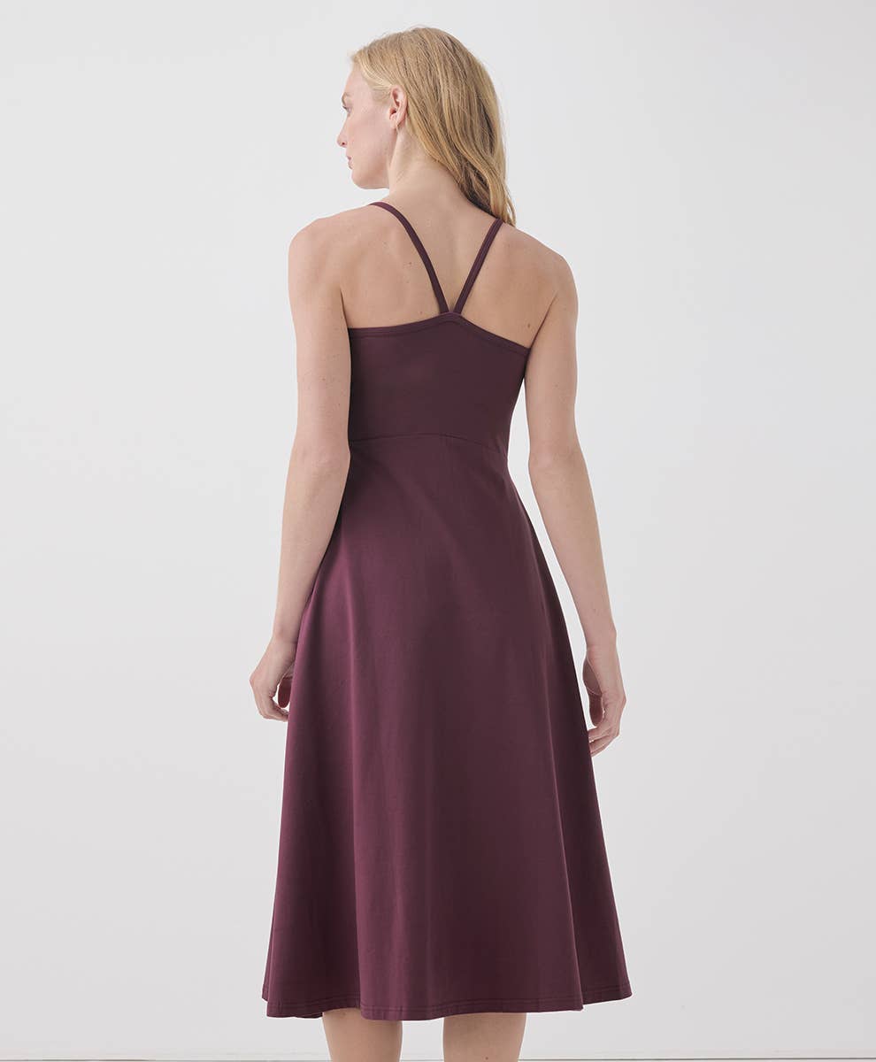Women's Fit & Flare Midi Dress