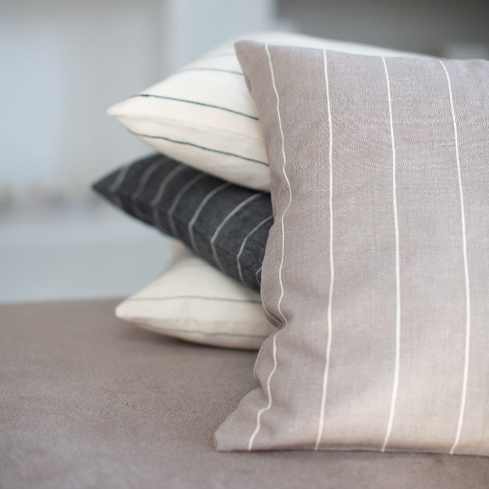 Adama Handwoven Ethiopian Cotton Throw Pillow