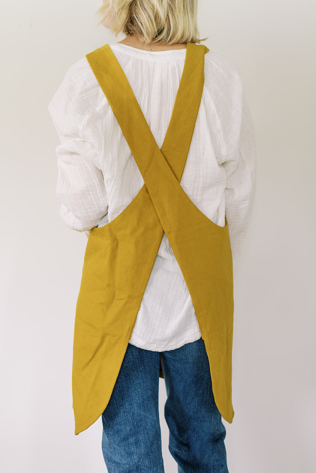 Canvas Crossback Apron