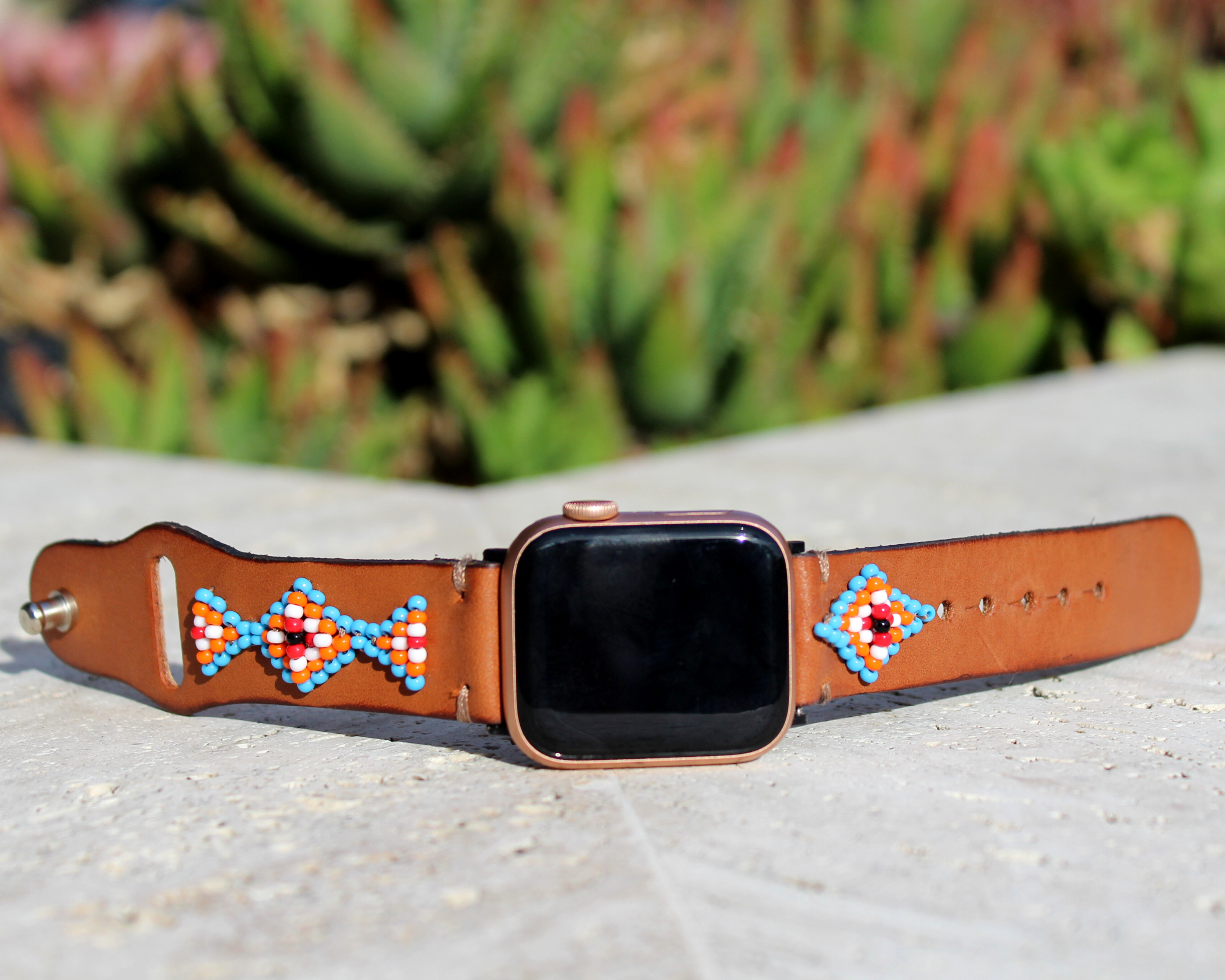 Blue Vogue Apple Watch Band