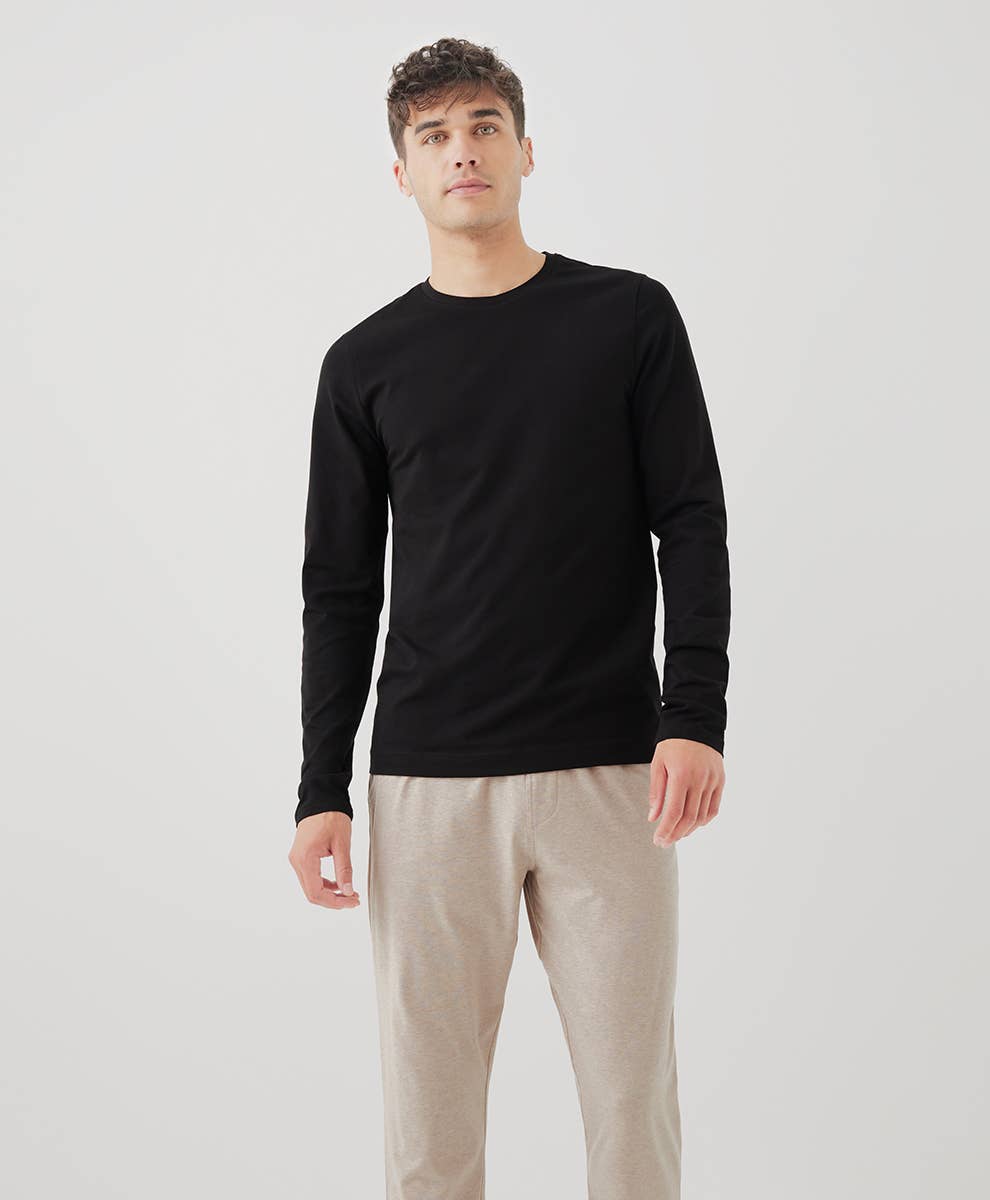 Men's Cool Stretch Long Sleeve Crew Undershirt