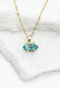 Elevated Turquoise Necklace
