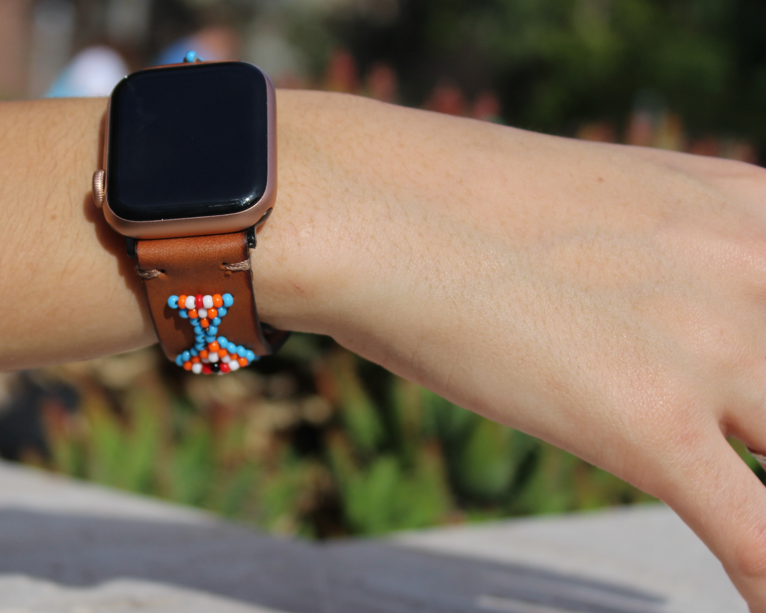 Blue Vogue Apple Watch Band