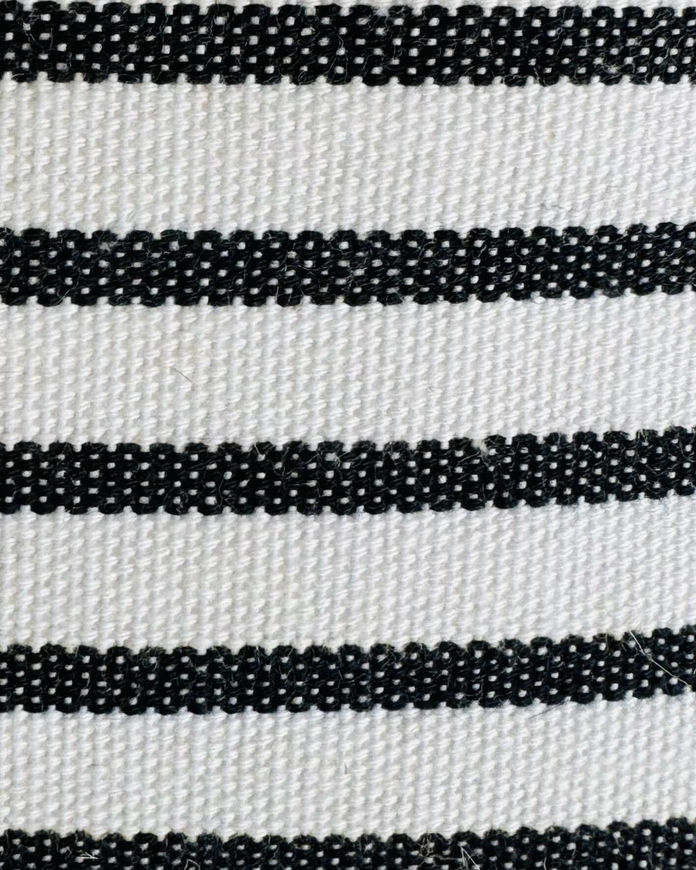 Black and White Stripes Throw Pillow Cover