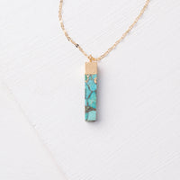 Brayden Turquoise Pendant Necklace - Ethical Trade Co