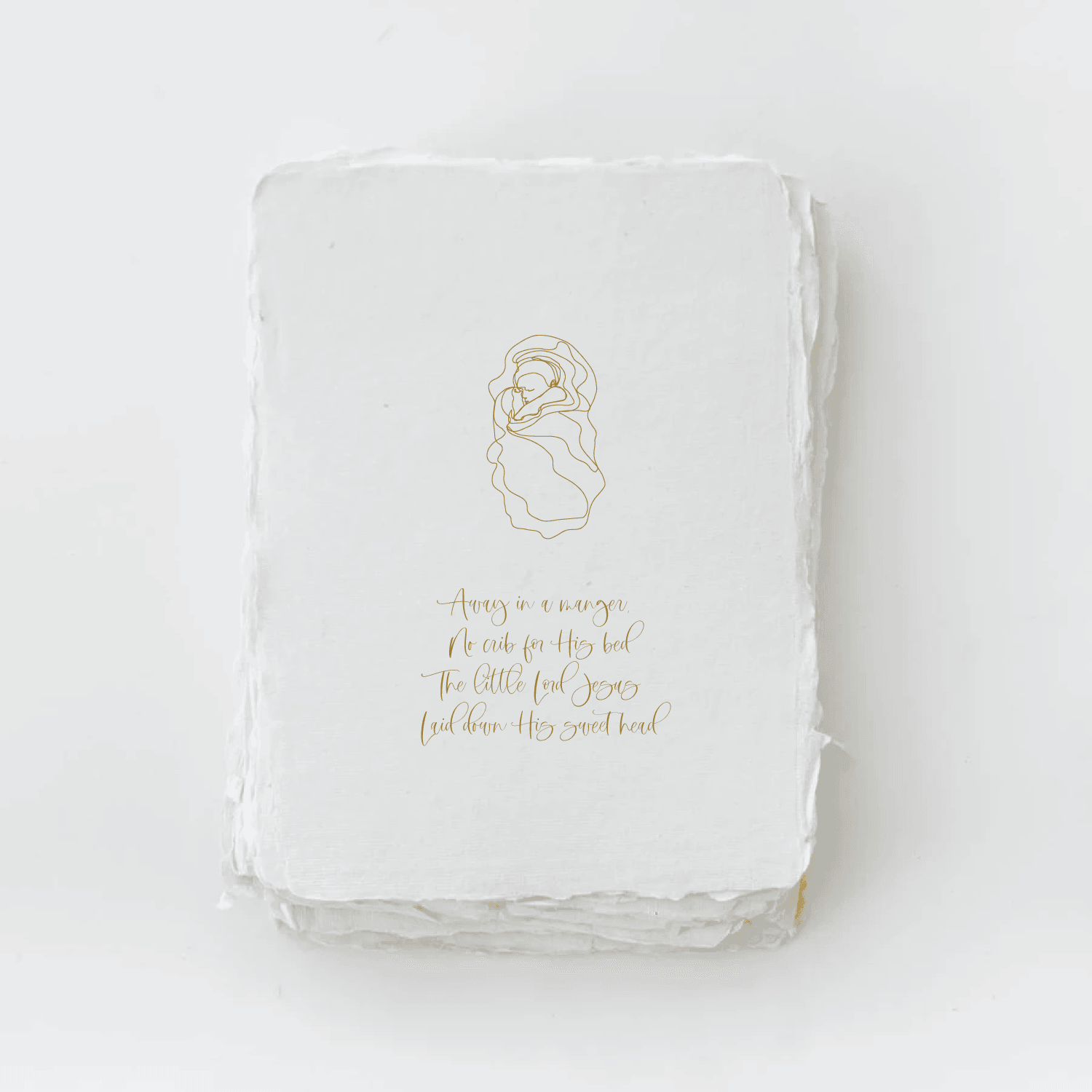 Card | Away in a Manger - Ethical Trade Co
