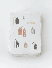 Card | Blessings upon blessings this Christmas - Ethical Trade Co