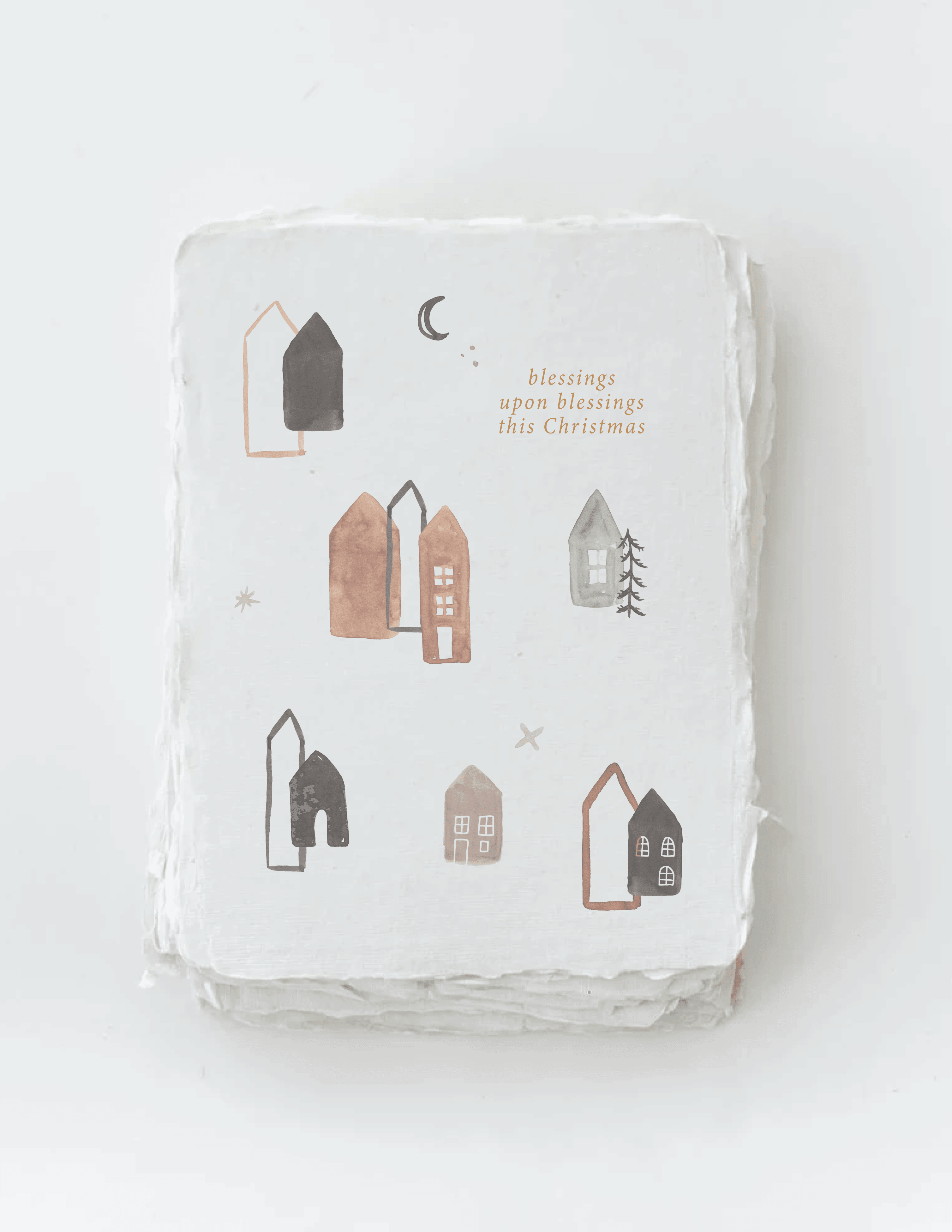 Card | Blessings upon blessings this Christmas - Ethical Trade Co