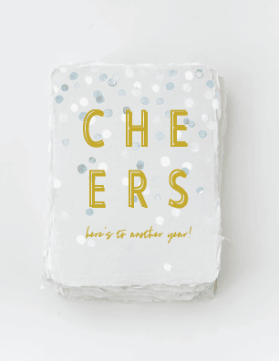 Card | Cheers to another year - Ethical Trade Co