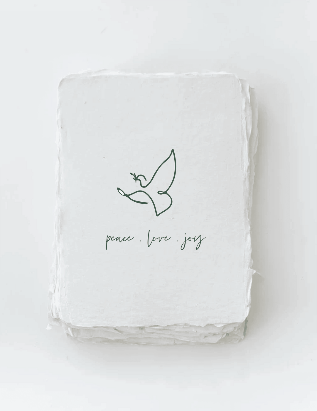 Card | Peace. Love. Joy. - Ethical Trade Co