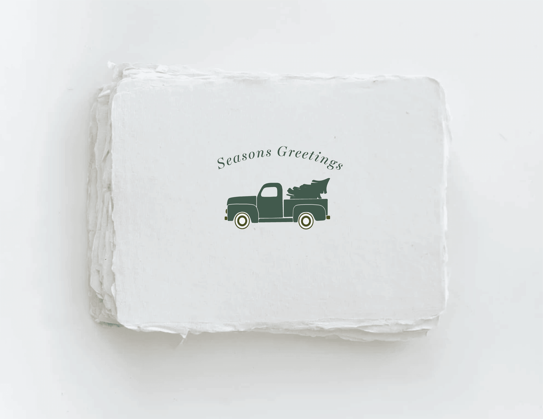 Card | Seasons Greetings Truck - Ethical Trade Co