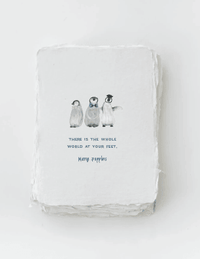 Card | The whole world at your feet - Ethical Trade Co