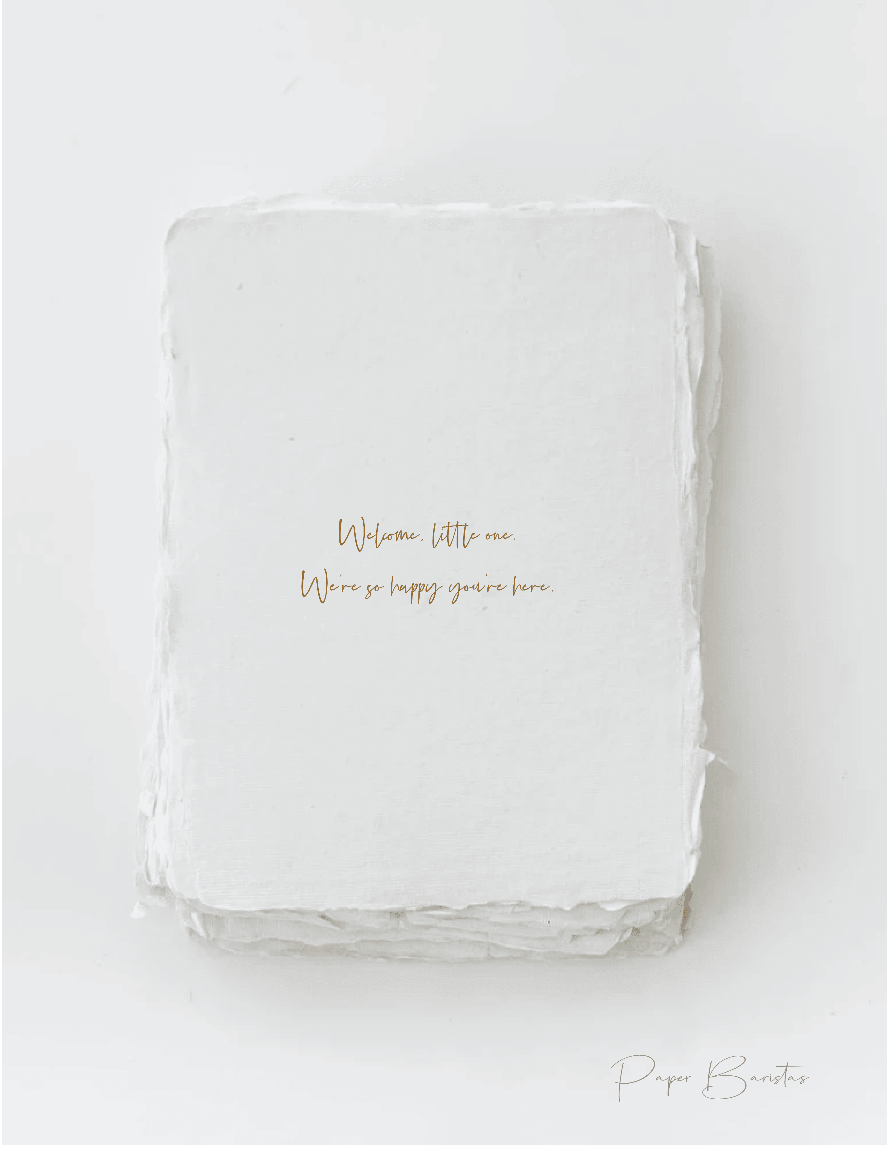 Card | Welcome Little One! - Ethical Trade Co