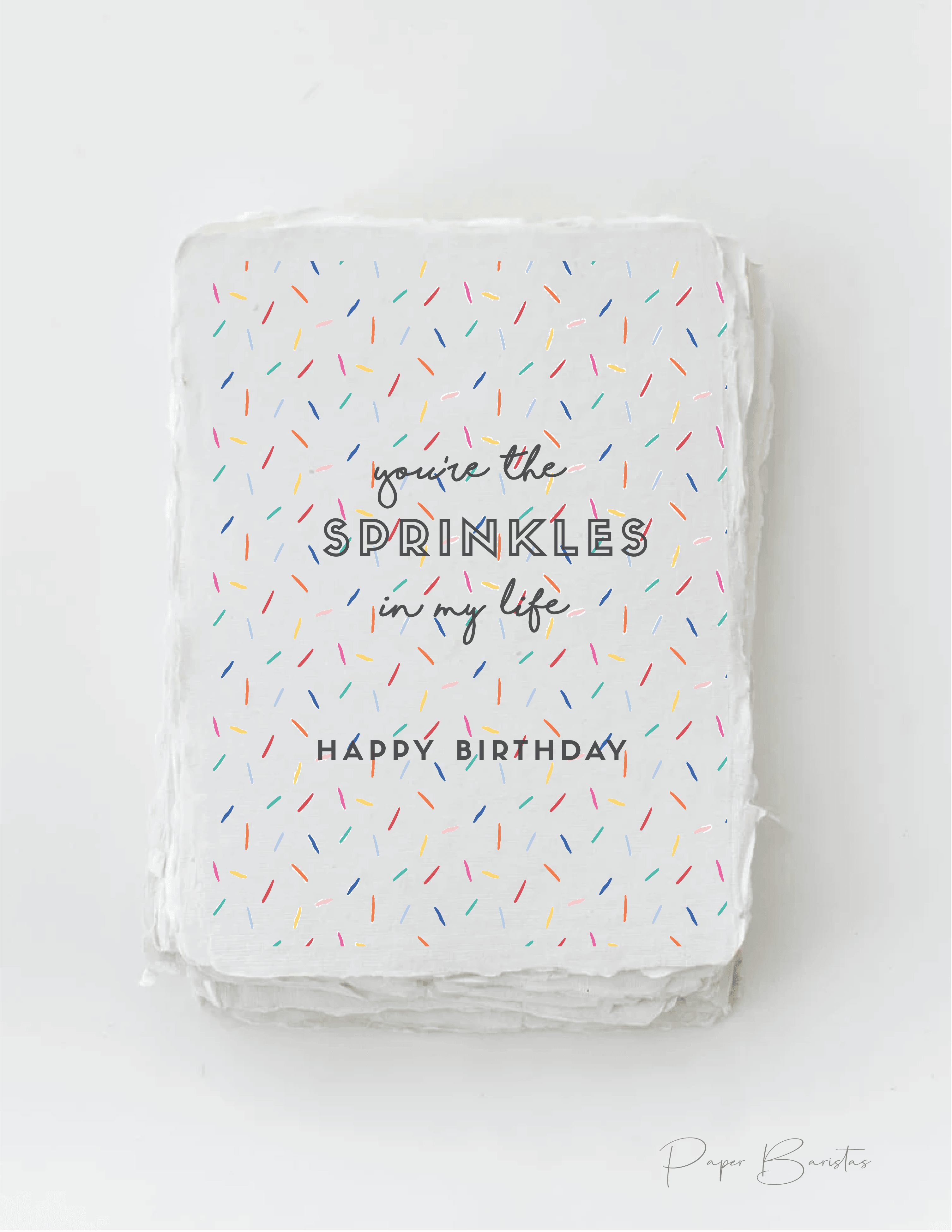 Card | You're the Sprinkles - Ethical Trade Co