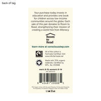 Socks that Give Books (Gray Bookshelves)