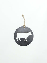 Cow Christmas Tree Ornament