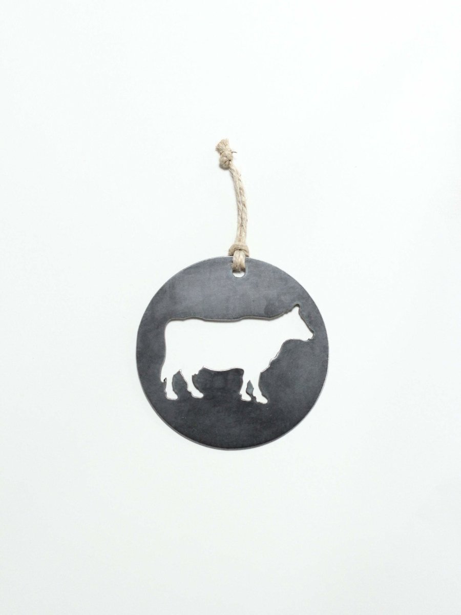Cow Christmas Tree Ornament