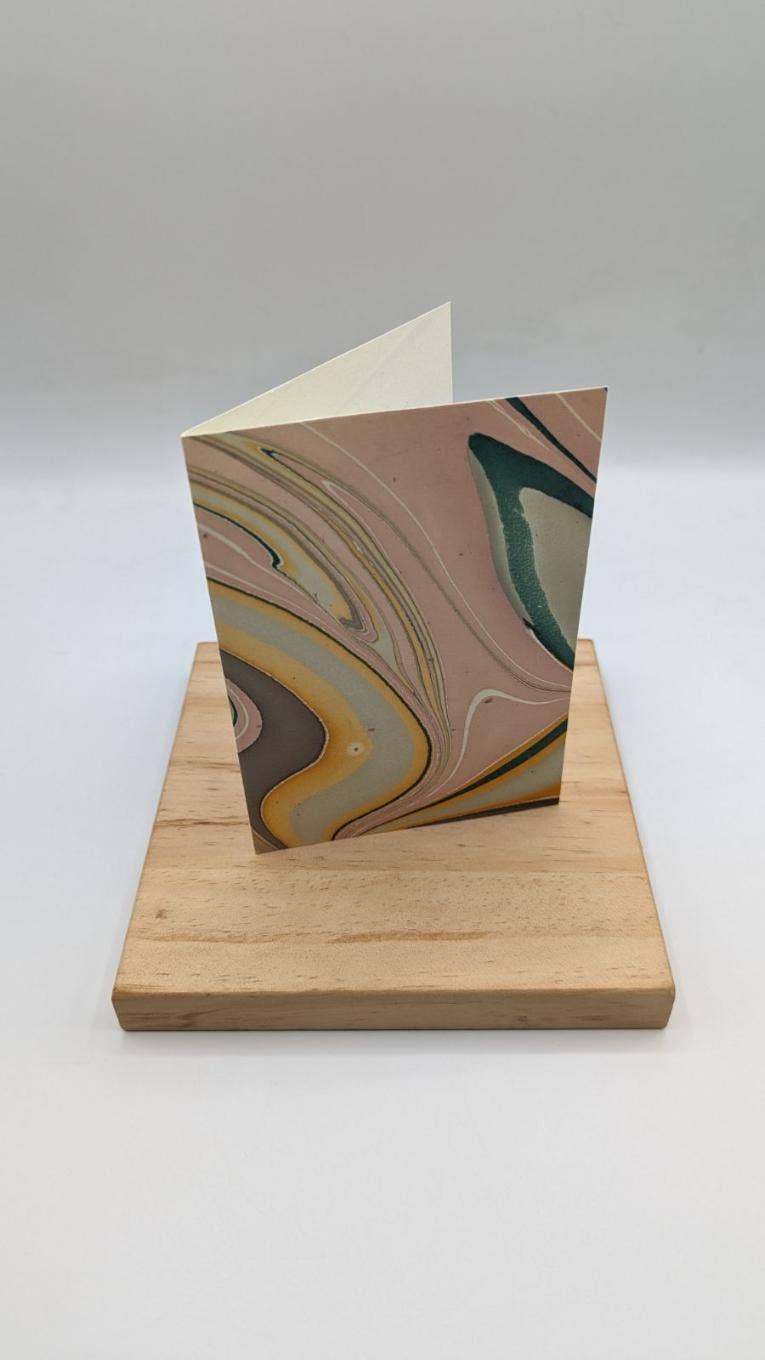Rose Gold Greeting Card